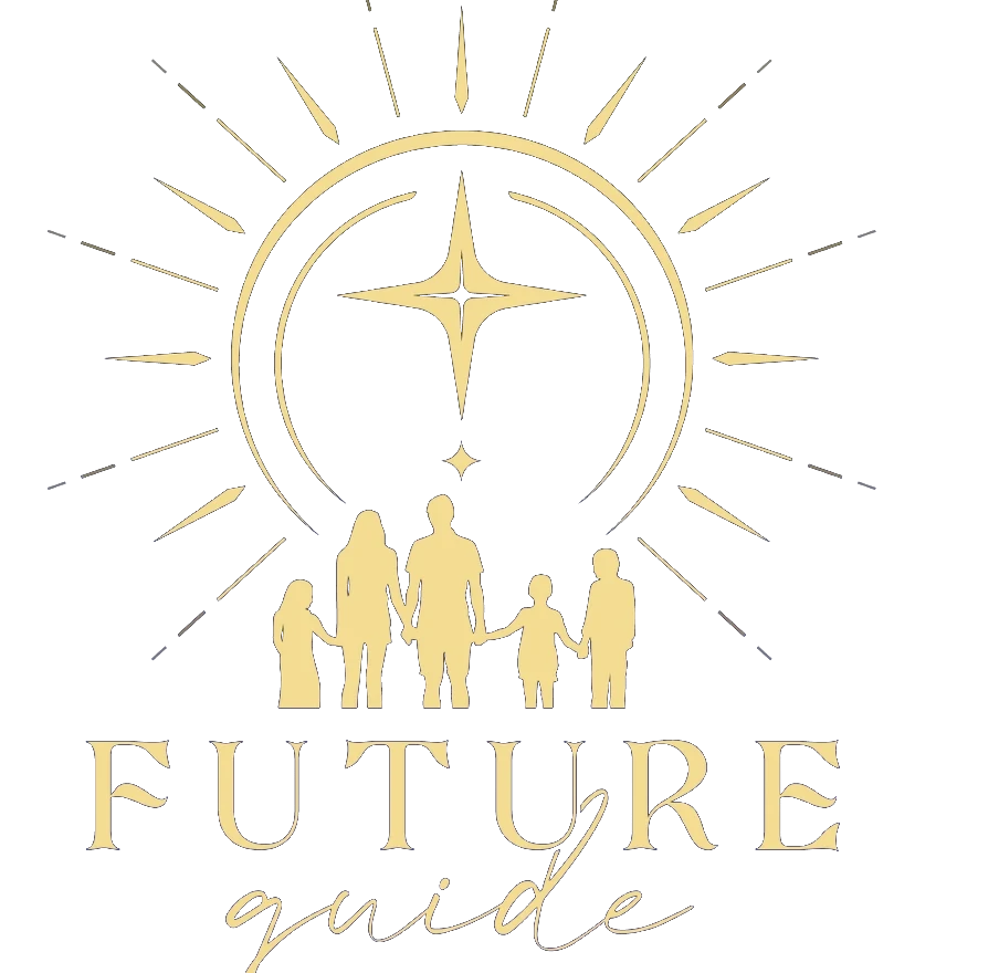 ตราสัญลักษณ์ FutureGuide — ดาวนำทางเหนือครอบครัว